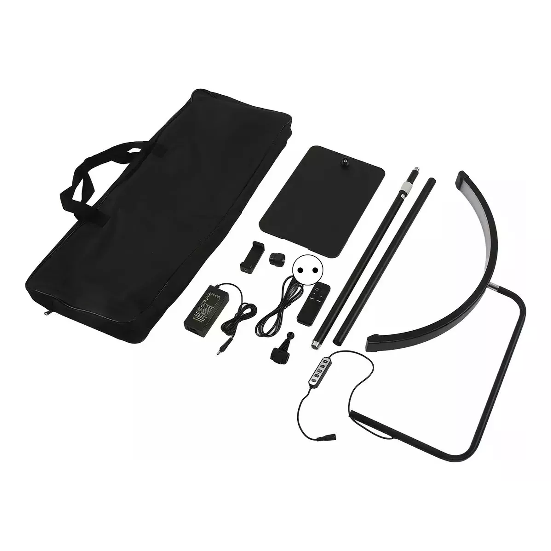 Lampara Led Media Luna Estética Para Pestañas Cejas Cutis 4