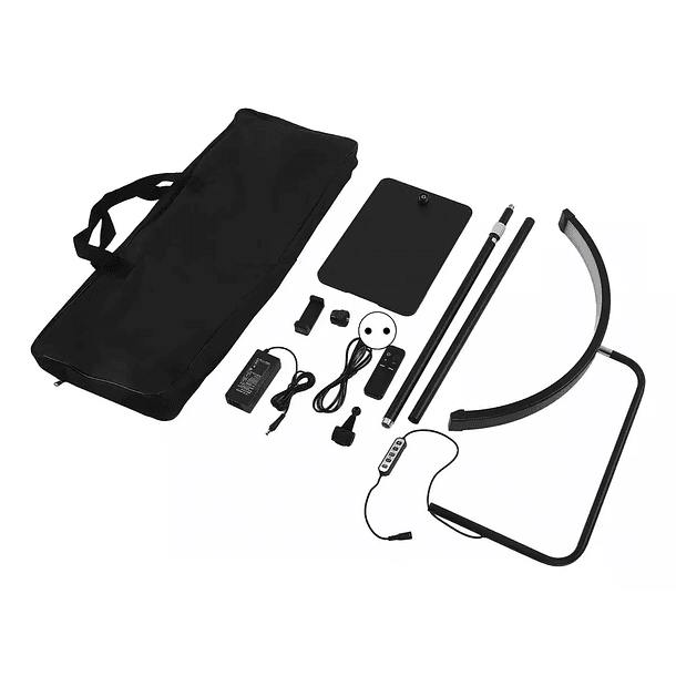 Lampara Led Media Luna Estética Para Pestañas Cejas Cutis 4