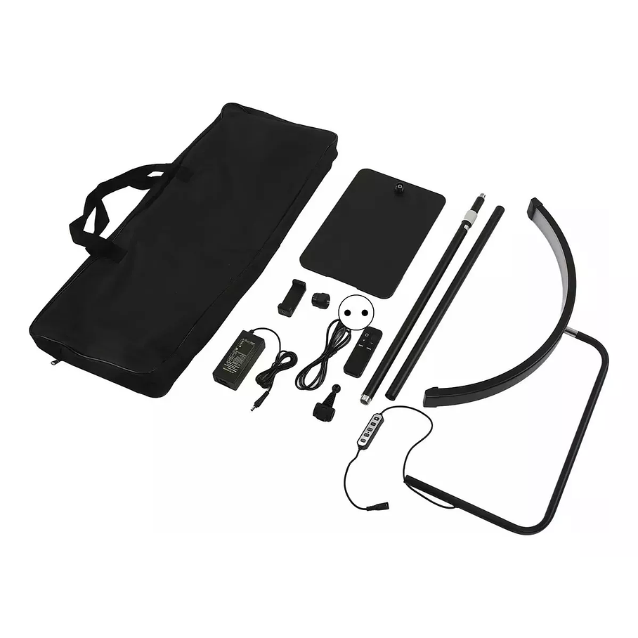 Lampara Led Media Luna Estética Para Pestañas Cejas Cutis 4