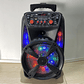 Parlante con Bluetooth 8 pulgadas profesional Con Luces Led  - Miniatura 3