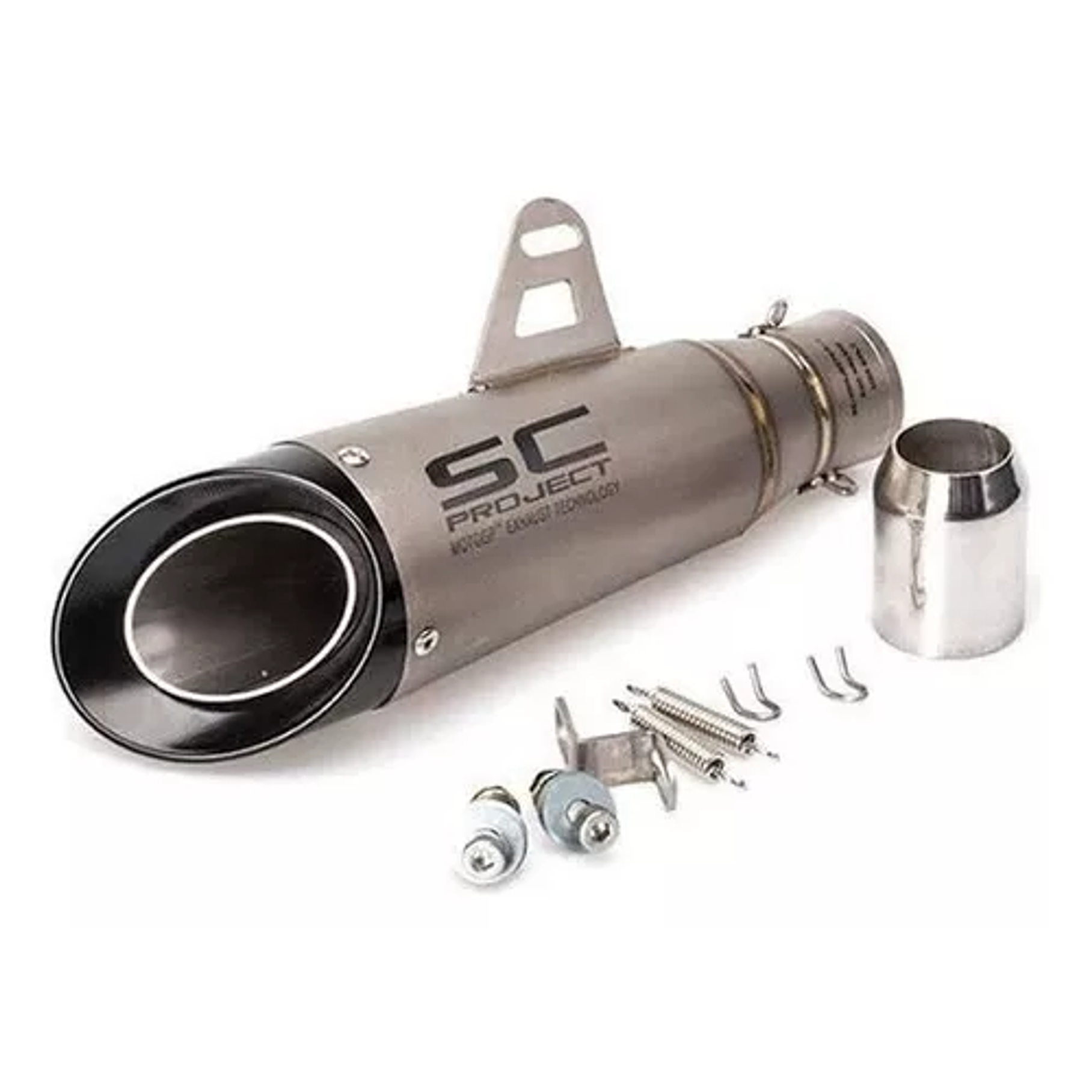 Tubo de escape Universal para Motocicleta, Silenciador Modificado para Moto 2