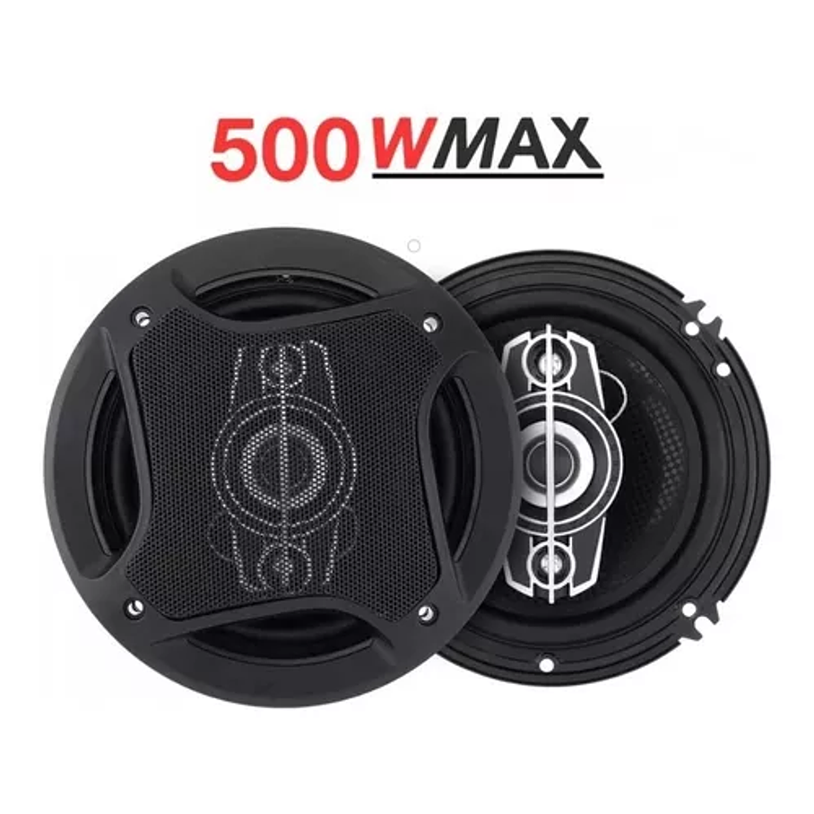 Parlante Auto Pcinener Ts-1672 500w 16 Cm Audio 2