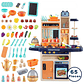 Cocina Juguete Para Niños 65 Piezas Luces Sonidos Infantil - Miniatura 8