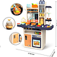Cocina Juguete Para Niños 65 Piezas Luces Sonidos Infantil - Miniatura 9