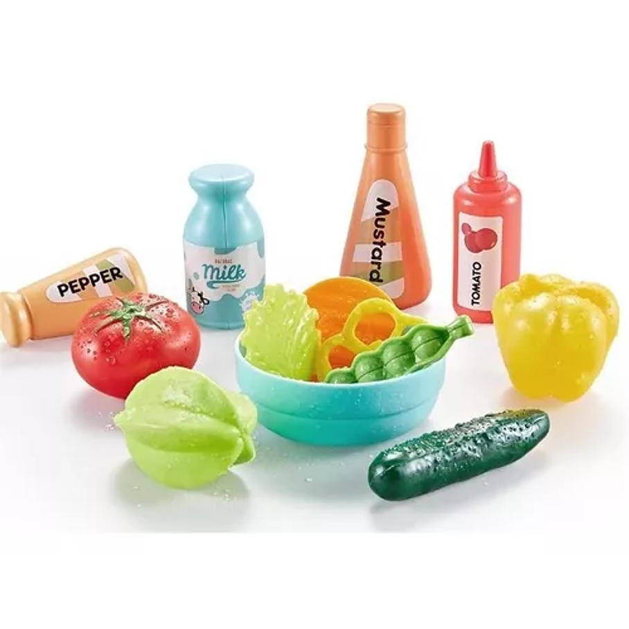 Cocina para niños con Luces, Sonido Didáctico 42p - Azul 6