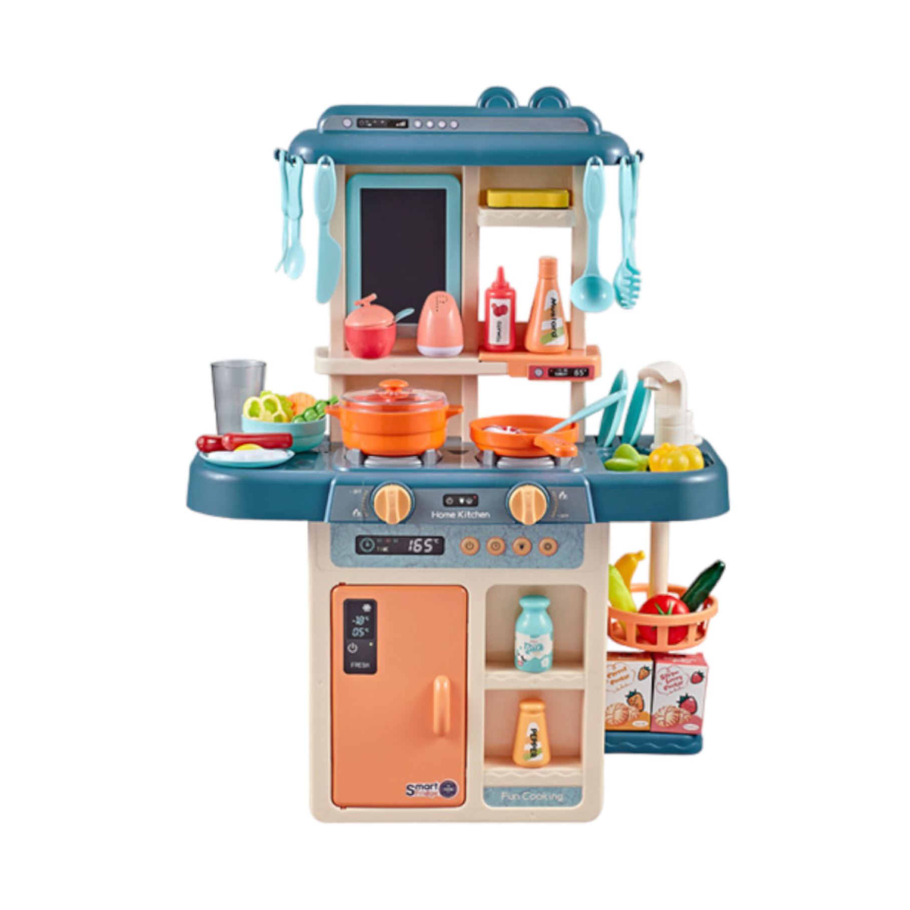 Cocina para niños con Luces, Sonido Didáctico 42p - Azul 7