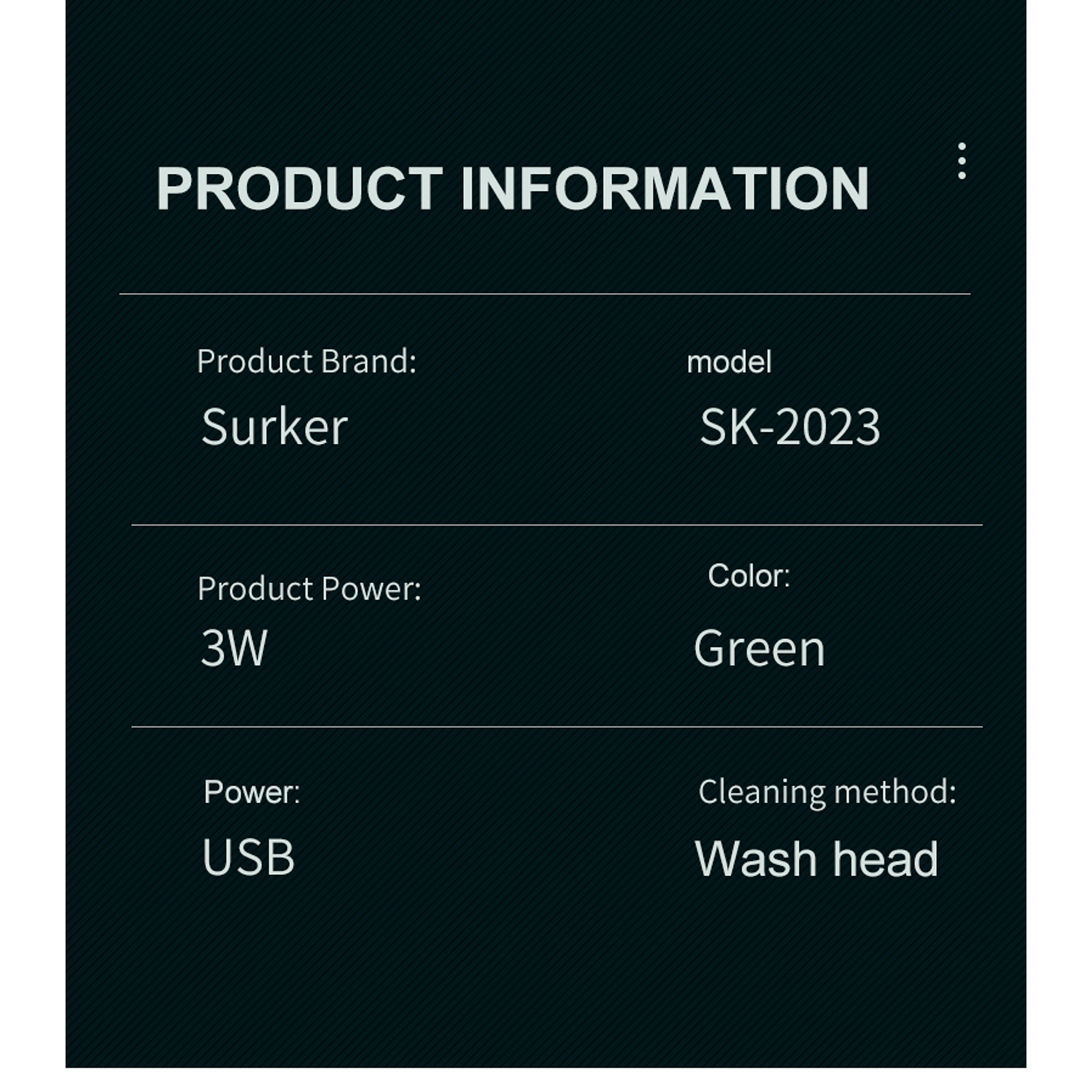  Afeitadora Eléctrica para Hombre Inalámbrica Recargable por USB 2