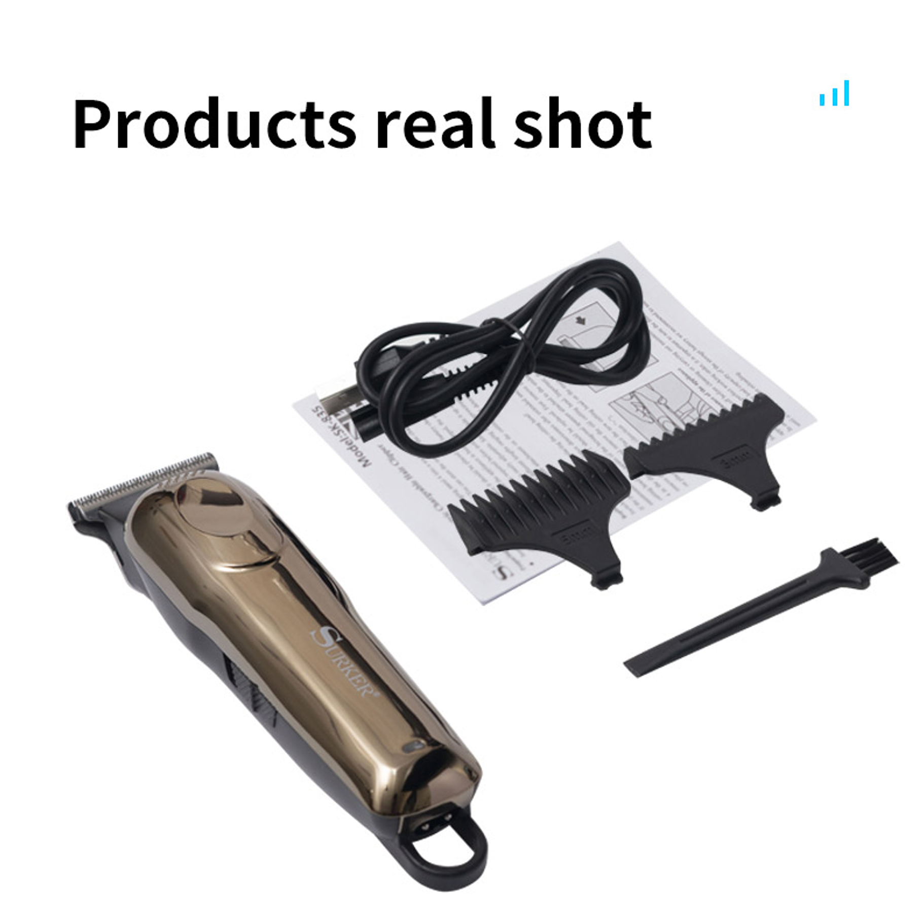 Cortadora para Hombre Profesional,Eléctrico, Dos Peines 5