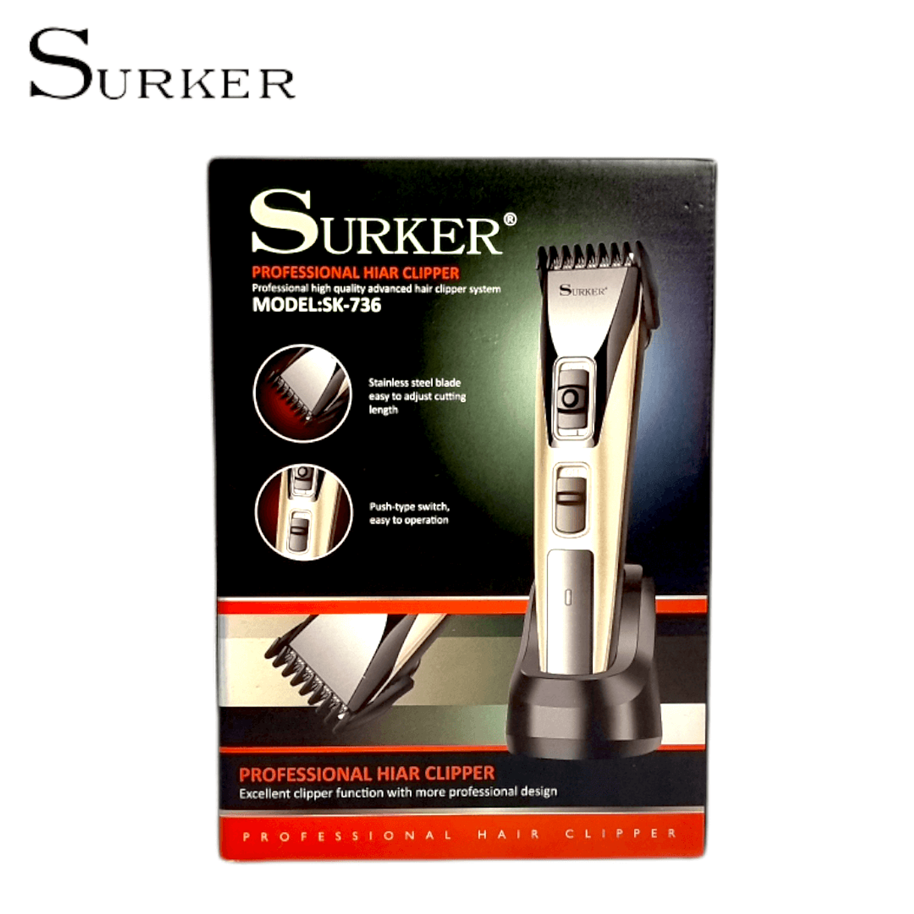 Maquina De Afeitar Inalambrica  Para Cabello Y Cuerpo 1