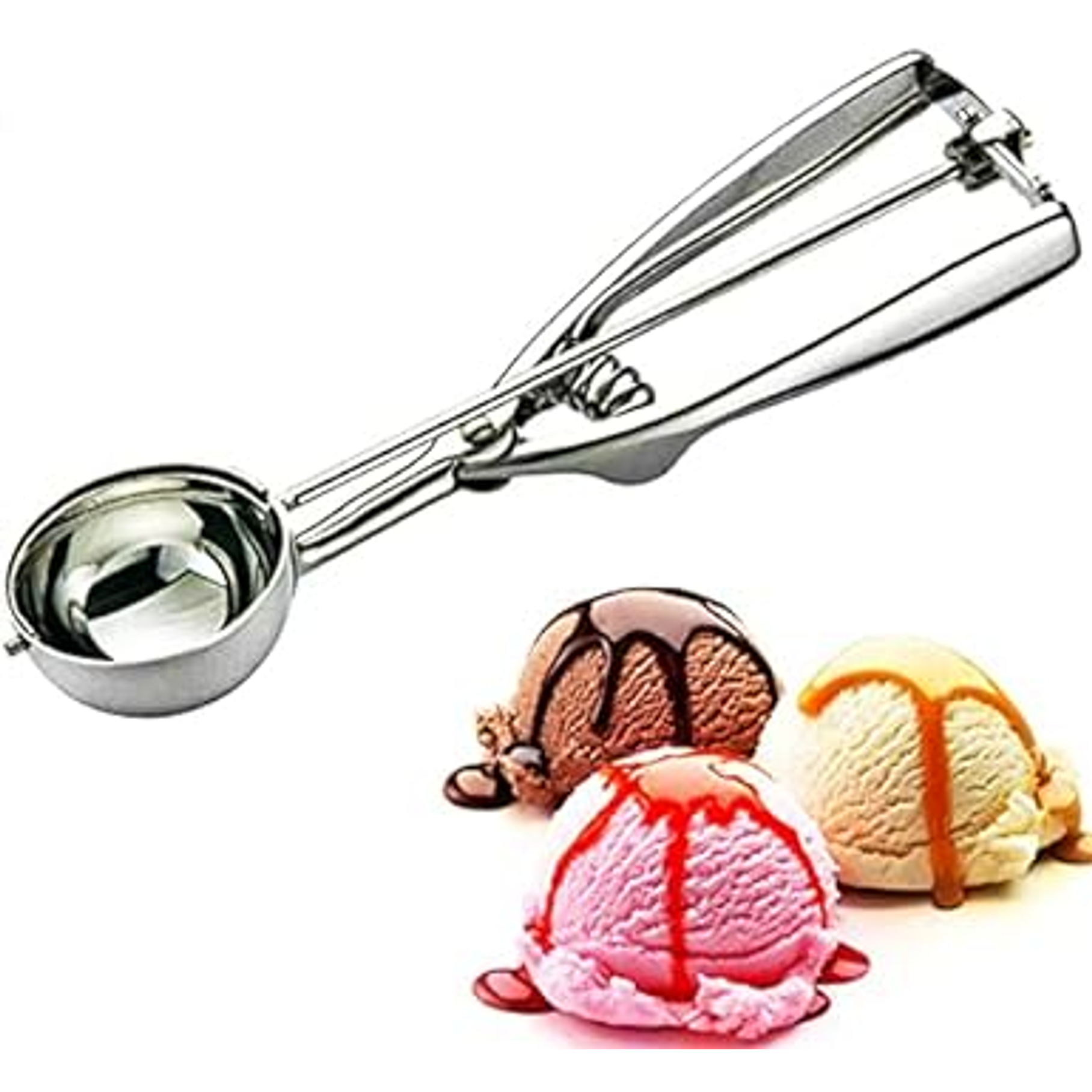 Cuchara para Helado Acero Inoxidable  1