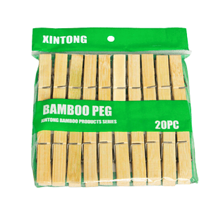 20 Perro Ropa Bambú Pinzas Tenazas Colgadores Lavandería