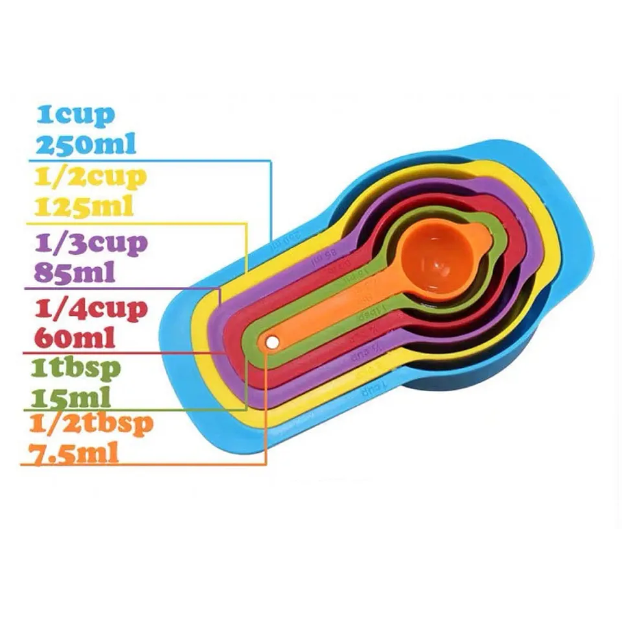 Set de Cucharas Medidoras para Preparación de Alimentos (6 unidades) 3