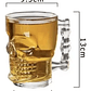 Vasos Cerveceros  Calavera 530 Cc Set 6 - Miniatura 4