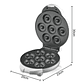 Maquina Para Hacer Donuts 7 Rosquilas Antiadherente  - Miniatura 6