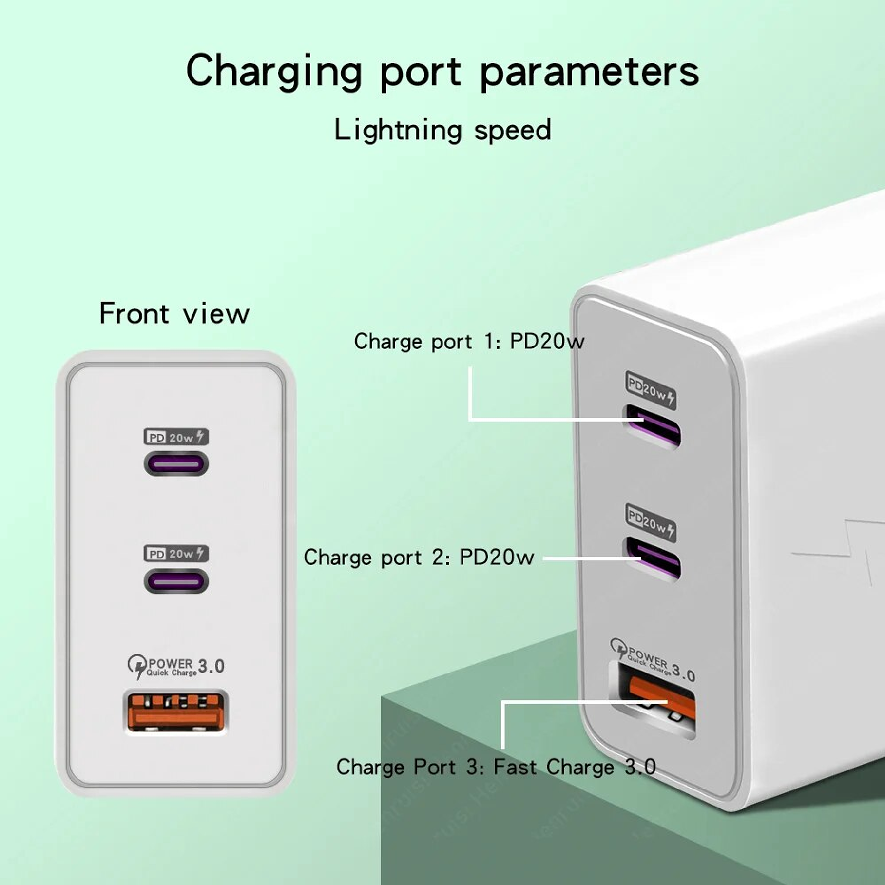 Cargador Adaptador Compatible Samsung Tipo-c 55w  5
