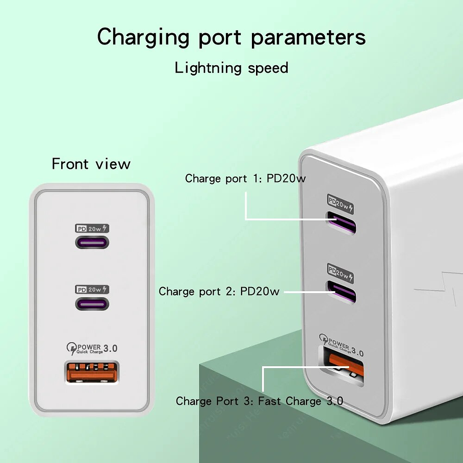 Cargador Adaptador Compatible Samsung Tipo-c 55w  5