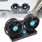 Ventilador De Automóvil Doble Turbo 12v 360º 2 Velocidades - Miniatura 6