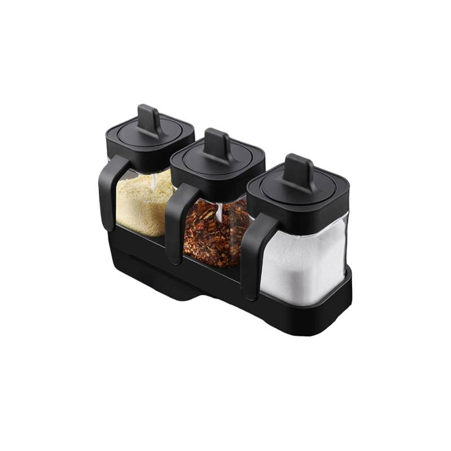 Set 3 Contenedores Especieros Cocina Organizadores 1