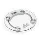Balanza Pesa Digital Baño 180kg Vidrio Temperatura 33cm - Miniatura 1