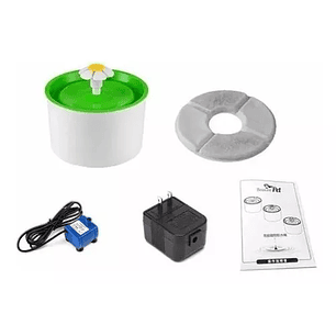 Bebedero Para Gatos Perros Dispensador Agua Eléctrico