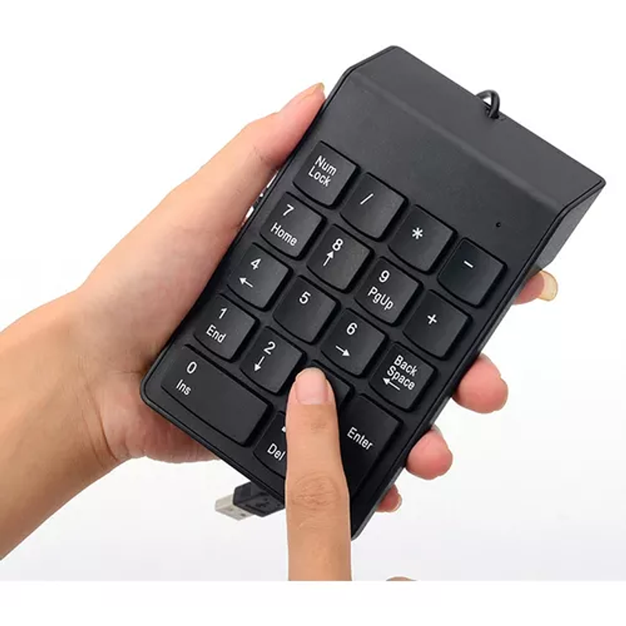 Teclado Numérico Usb Notebook Alámbrico Gk 2