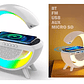 Cargador Inalambrico Parlante Bluetooth Lampara Usb Radio - Miniatura 6