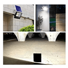 Foco Led Proyector Con Panel Solar 100w Control Remoto 5