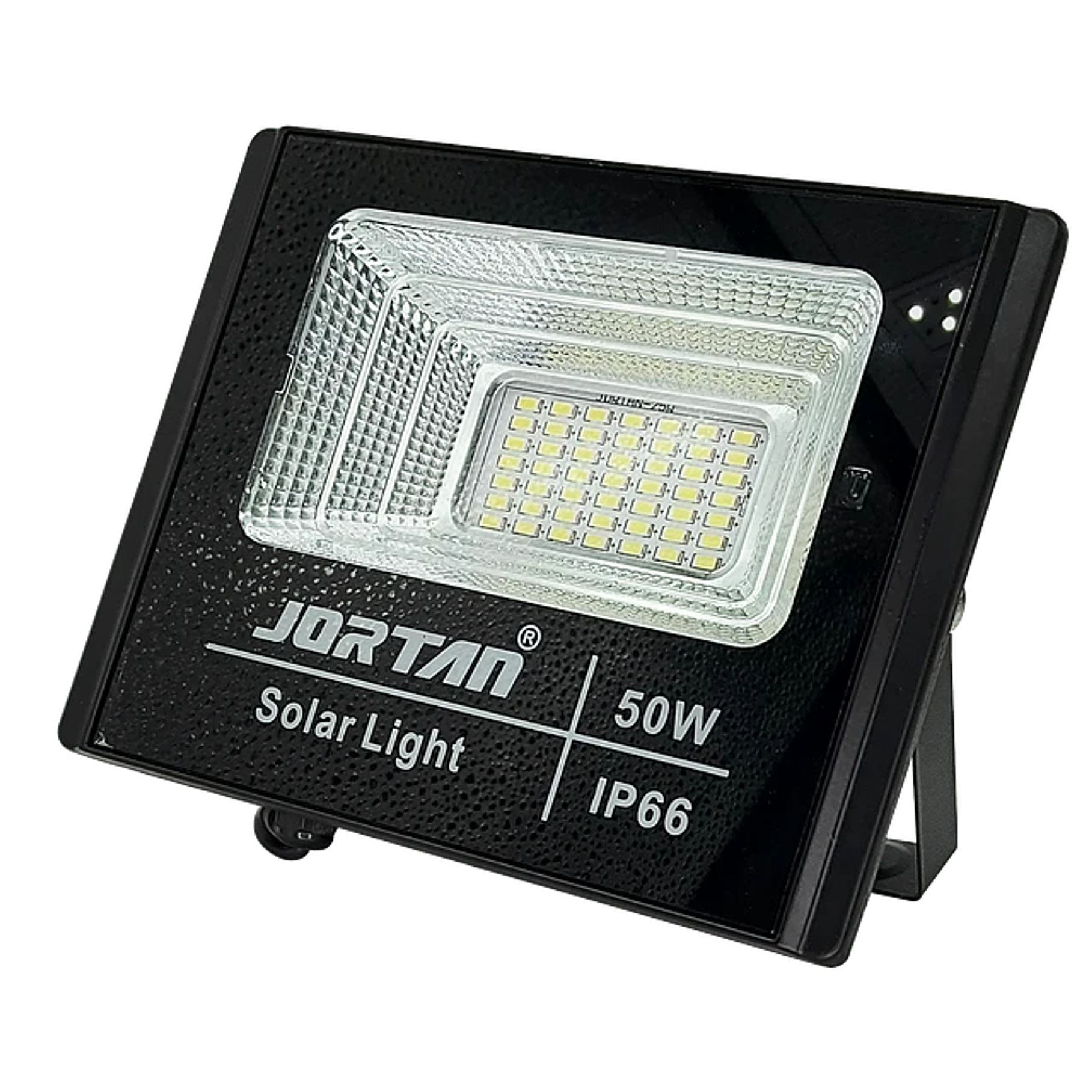 Foco Led Proyector Con Panel Solar 50w Control Remoto 2