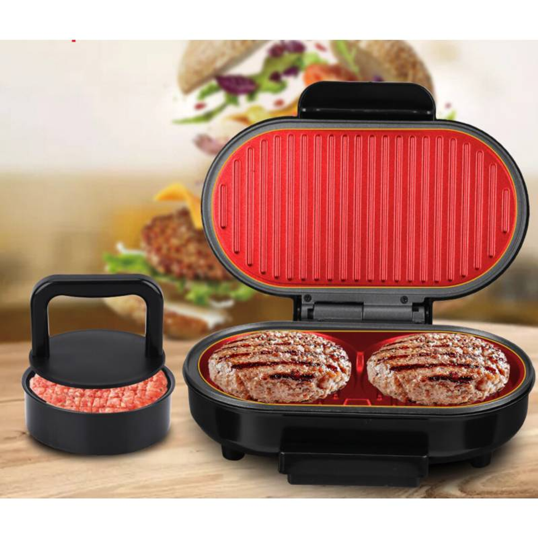 Maquina Para Hacer Hamburguesas Multiusos 4