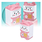 Alcancía Gato Ahorro Automática Contraseña Sonido Y Huella Rosa - Miniatura 4