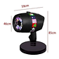 Proyector Luces Led Navidad Halloween Fiestas Electrico - Miniatura 3