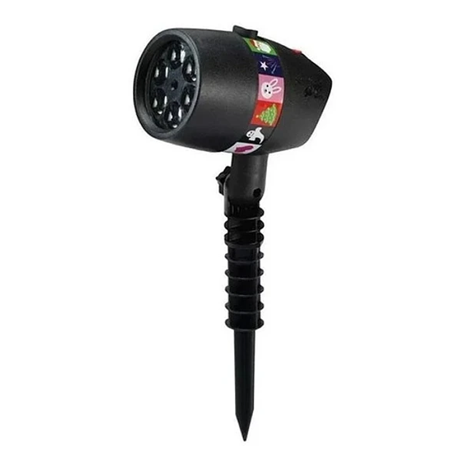 Proyector Luces Led Navidad Halloween Fiestas Electrico 4