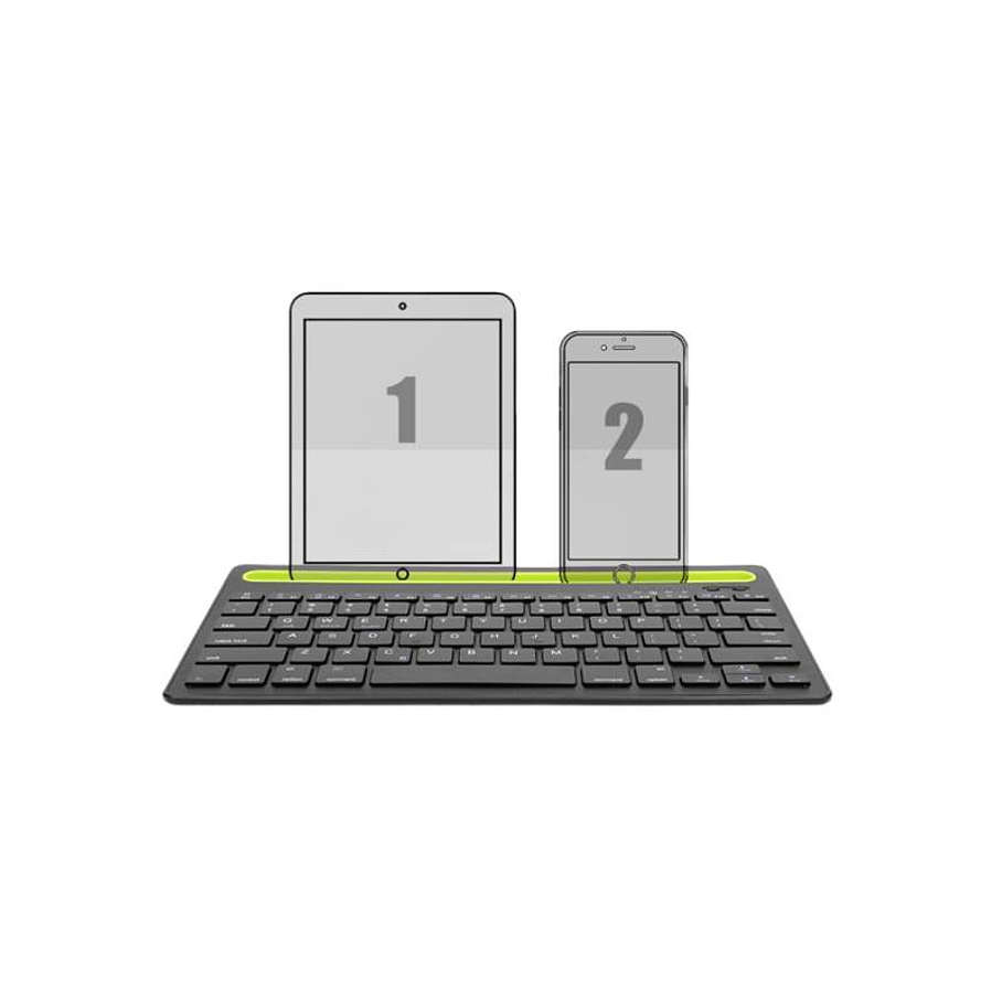 Teclado Inalámbrico Bluetooth Multi Plataformas Recargable 2