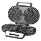 Máquina para Hacer Waffles con Panel de acero Inoxidable Antiadherente y Control de Temperatura - Miniatura 3