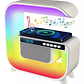 Parlante Bluetooth Con Cargador Inalámbrico Y Rgb Luces Music - Miniatura 1
