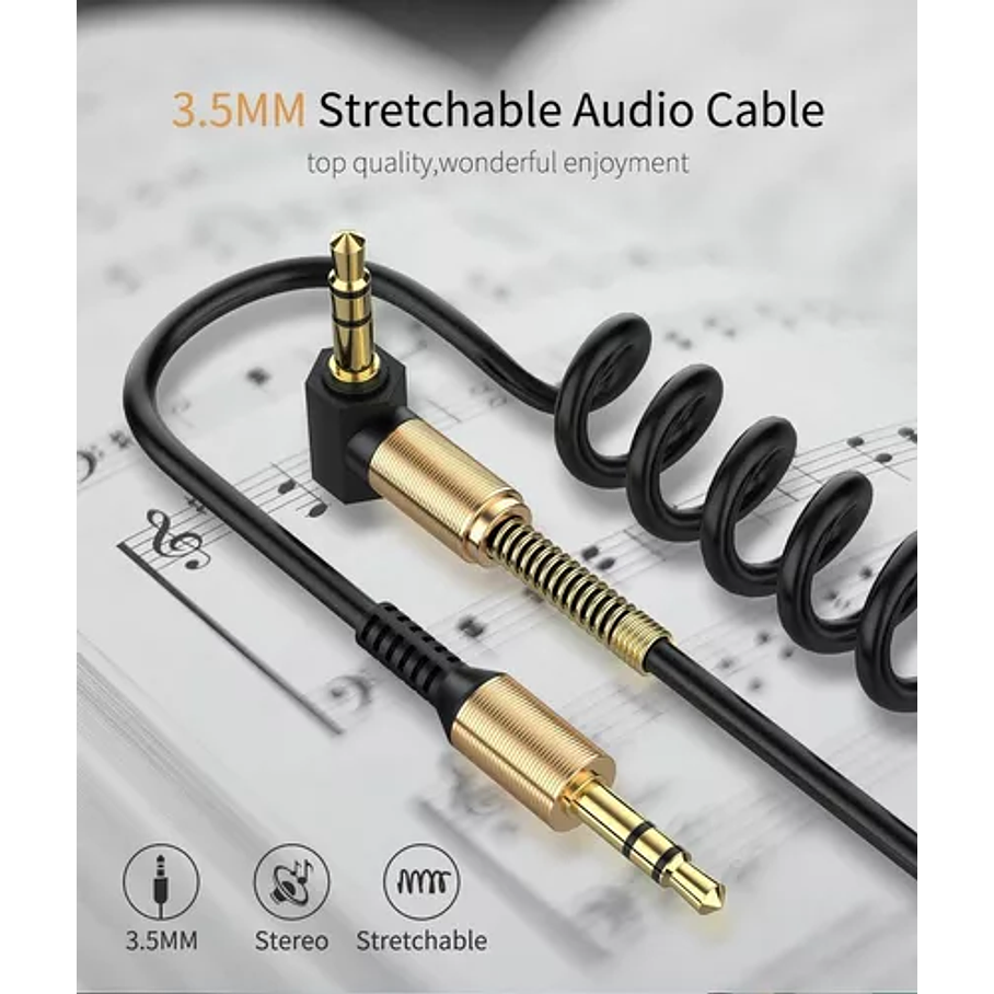 Cable Auxiliar A Auxiliar 3.5mm Cable De Audio Plug 3.5mm 2