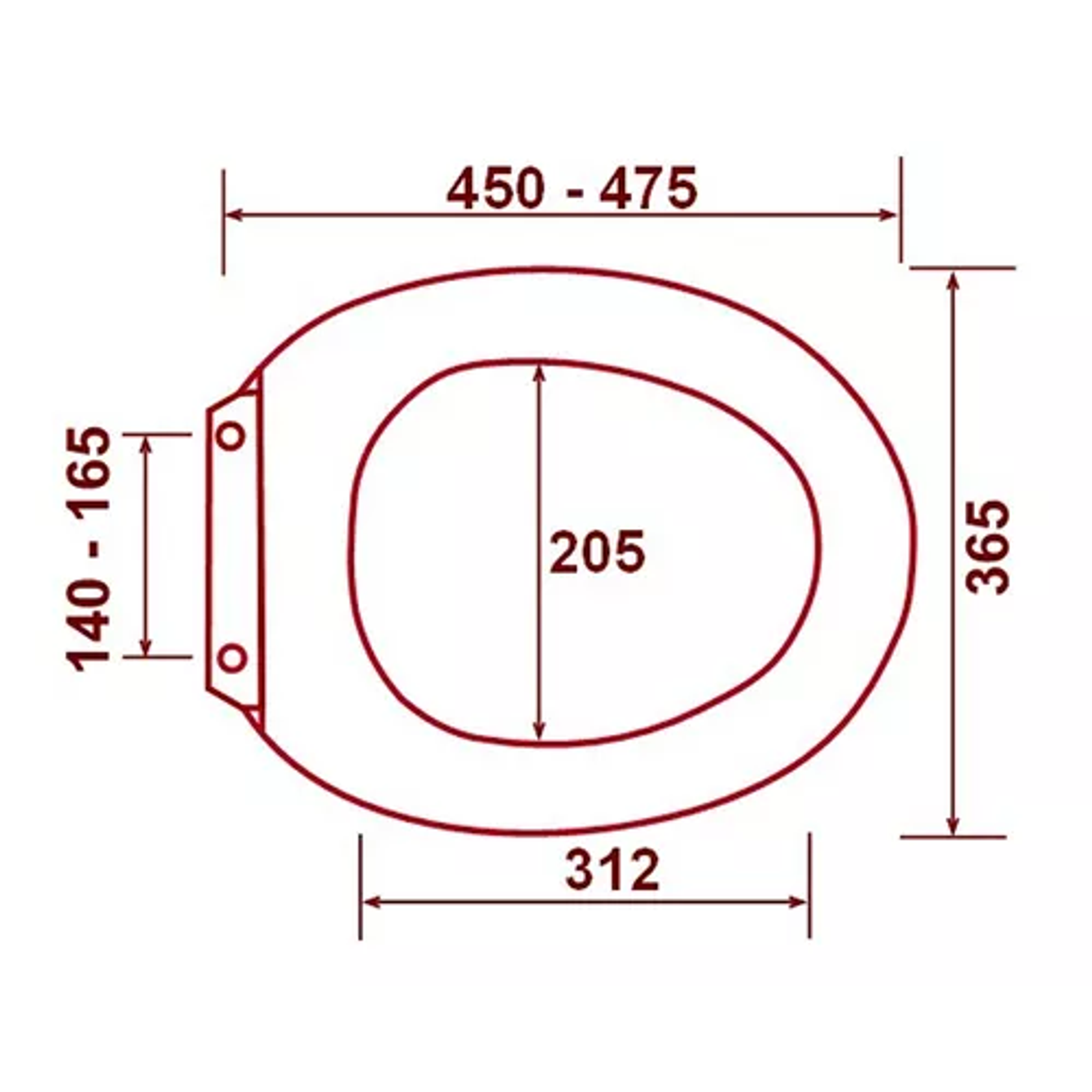 Asiento Y Tapa Wc De Cierre Lento Blanca Modern  4
