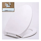 Asiento Y Tapa Wc De Cierre Lento Blanca Modern  - Miniatura 2