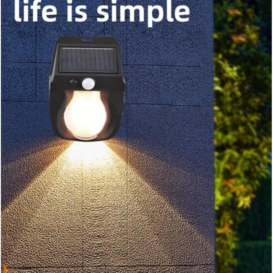 Luz led Solar exterior de Pared a Prueba de Agua  3
