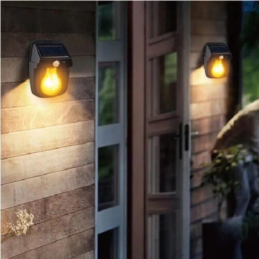 Luz led Solar exterior de Pared a Prueba de Agua  5