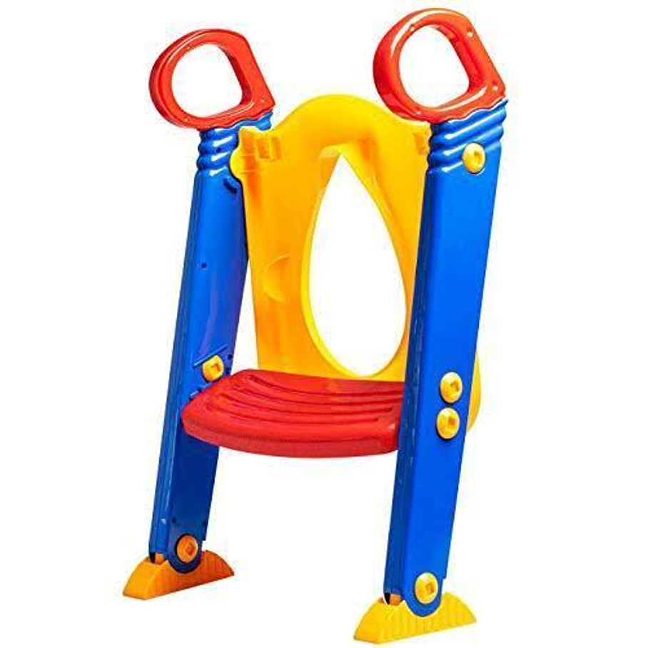 Silla Baño Entrenador Infantil Orinal Portátil Escalera 3