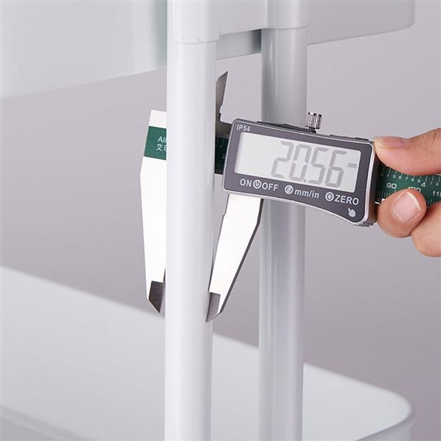 Organizador Repisa de 3 niveles Rodante de Metal 4