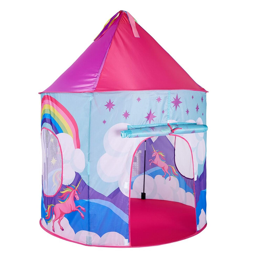 Carpa Castillo Unicornio Multicolor Princesa Niñas  1
