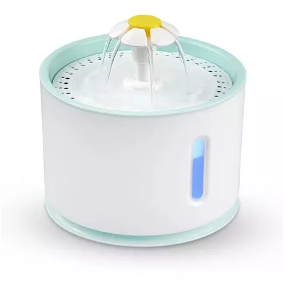 Bebedero Eléctrico De Agua 2.4lts Para Perros/Gatos 4