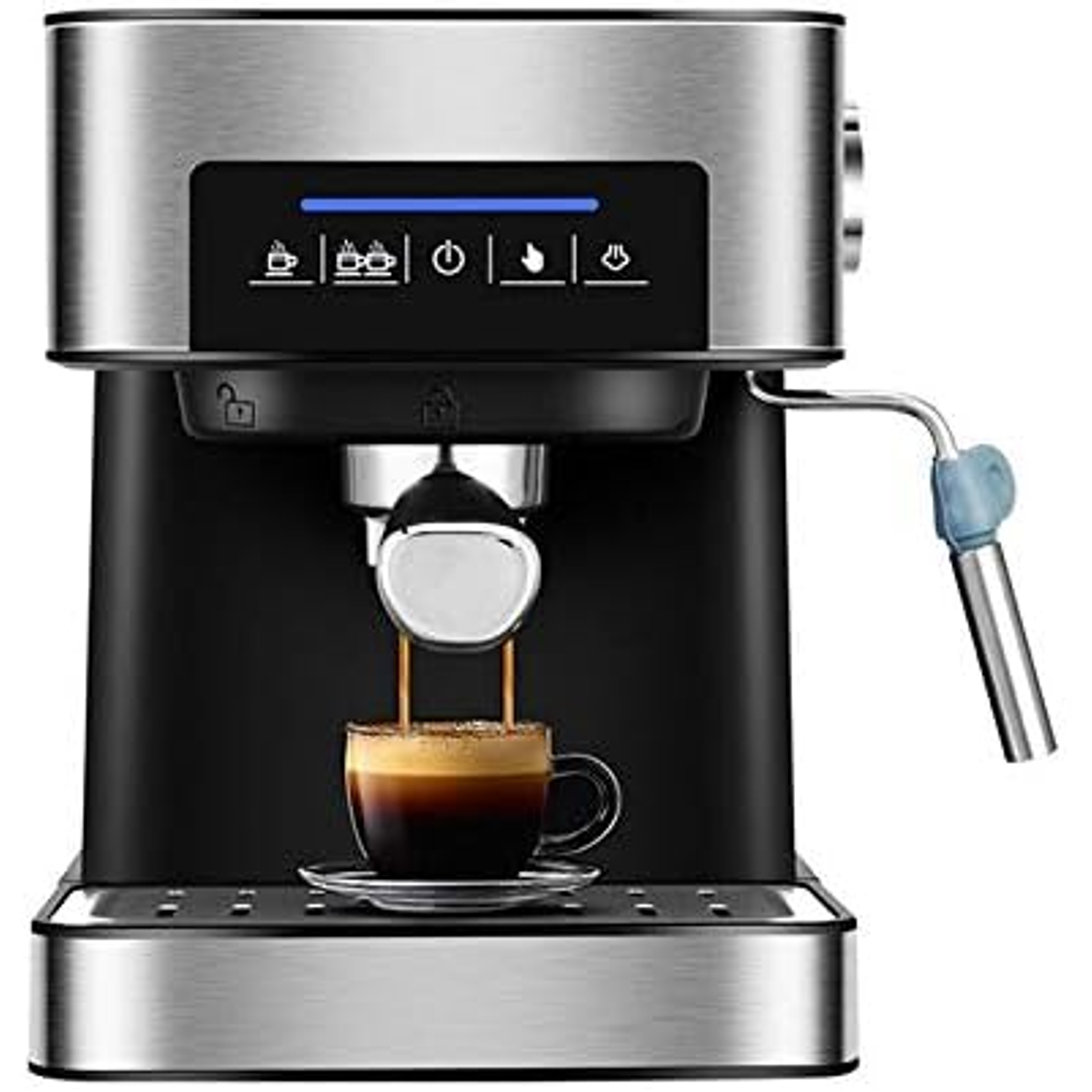  Máquina de Café Espumador de Leche Semiautomático 1,6L Industrial 2