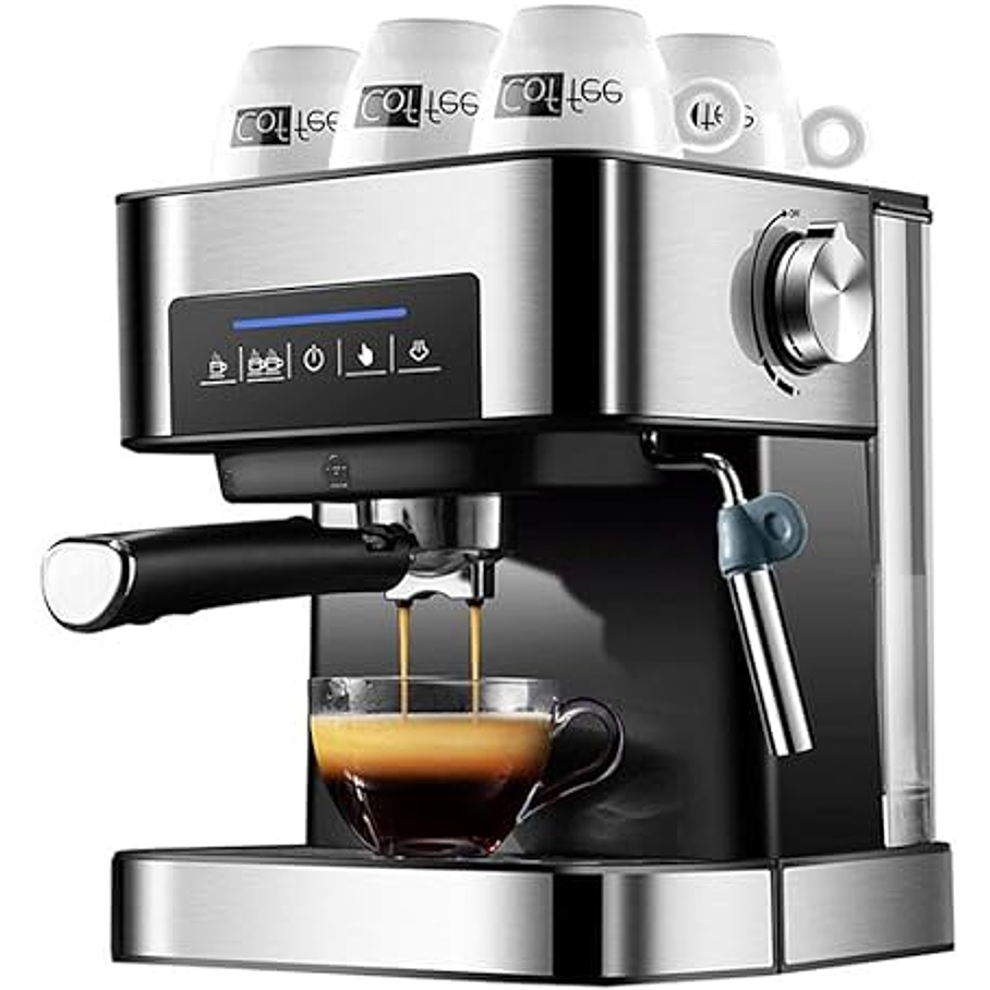  Máquina de Café Espumador de Leche Semiautomático 1,6L Industrial 3