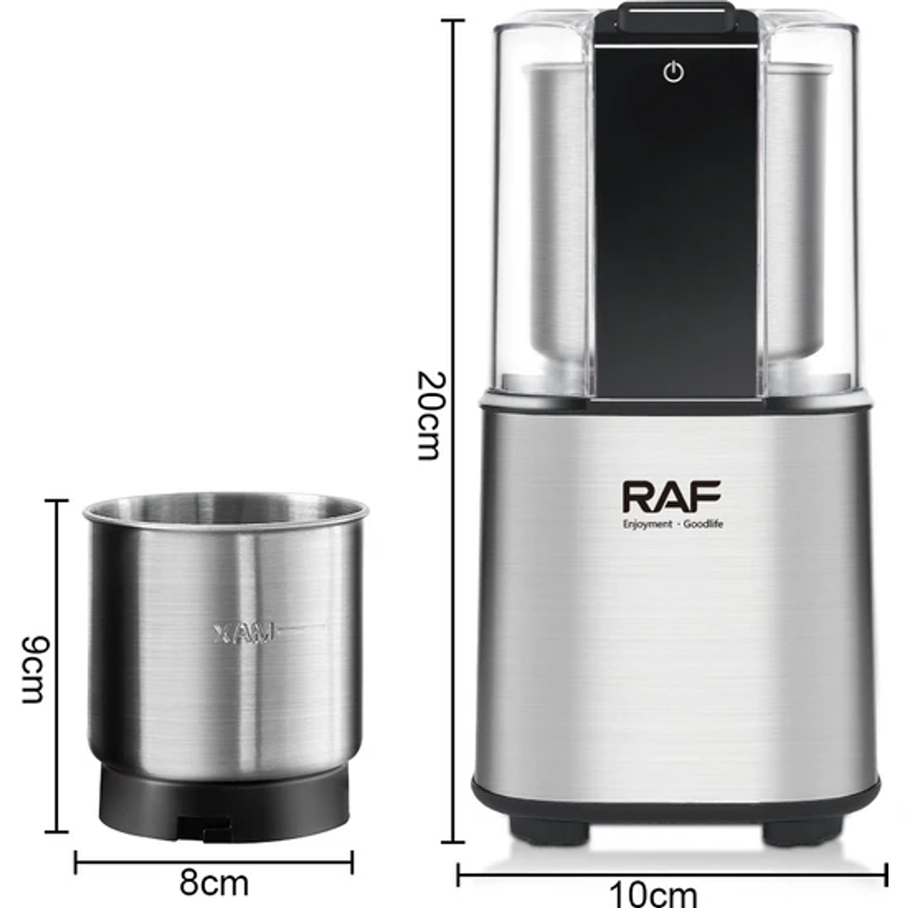 Maquina para Moler Cafe Acero Inoxidable  3