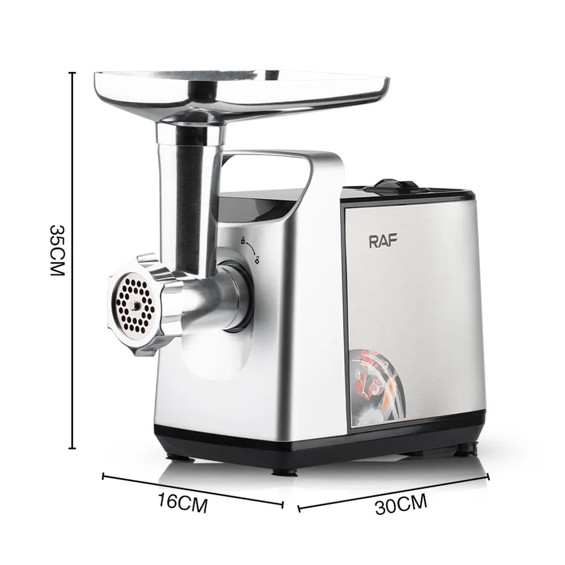 Moledora Picadora De Carne Trituradora Embutidos De Carnes 4