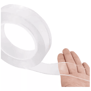 Pack X4 Cinta Adhesiva Doble Faz Doble Contacto Magica 3m