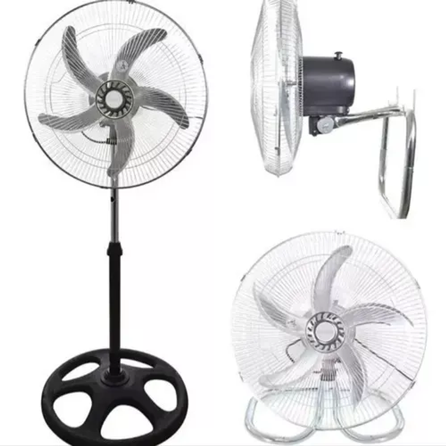 Ventilador Industrial Metalico 18 Alta Potencia 3 En 1 1